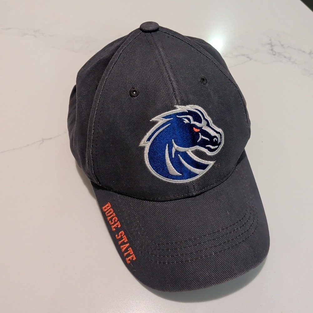 Boise State Broncos Hat Blue Adjustable Baseball Dad Cap OSFM Unstructured NCAA